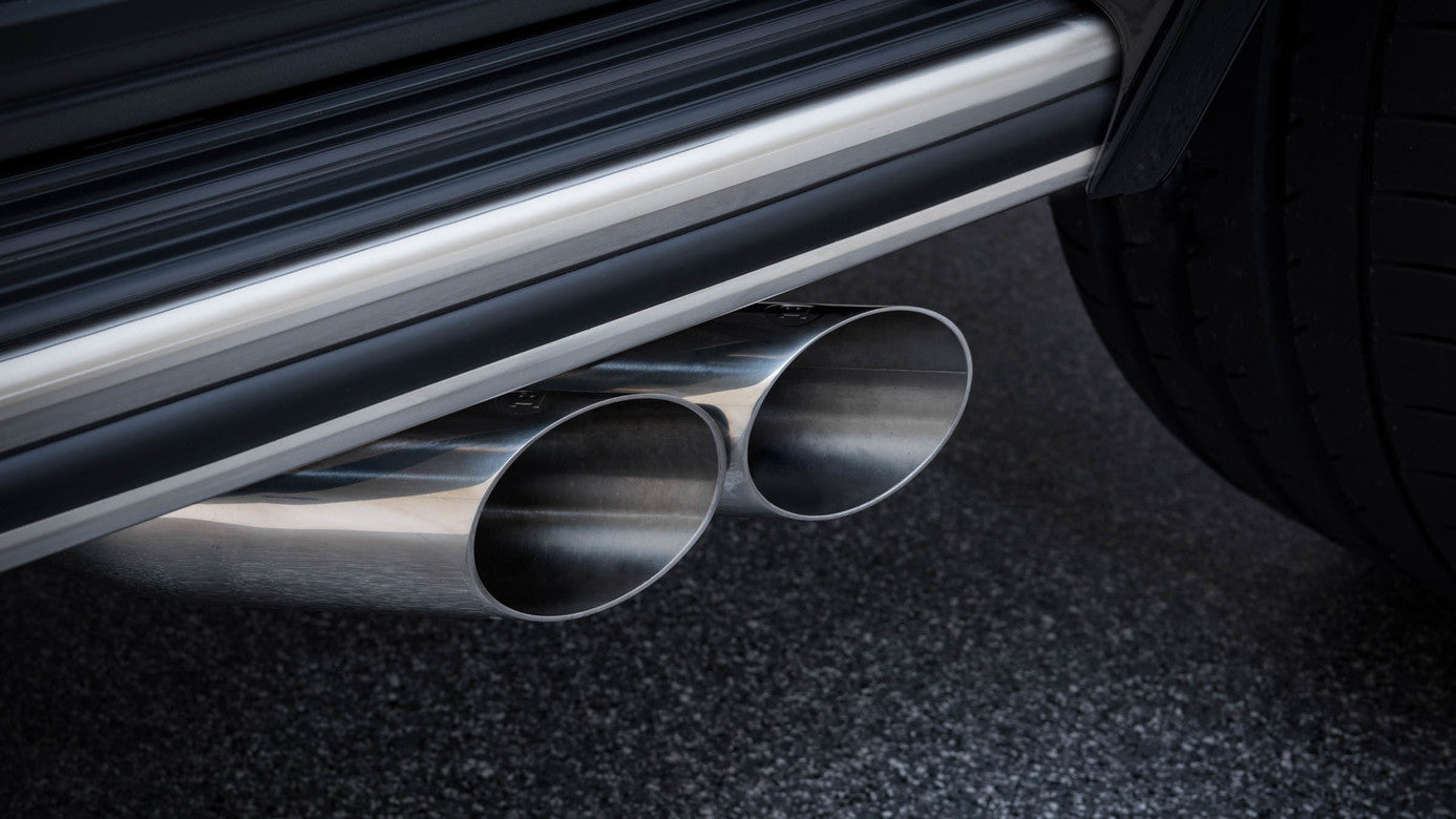 BRABUS G63 AMG (w463a) Sport exhaust system with actively controlled flaps