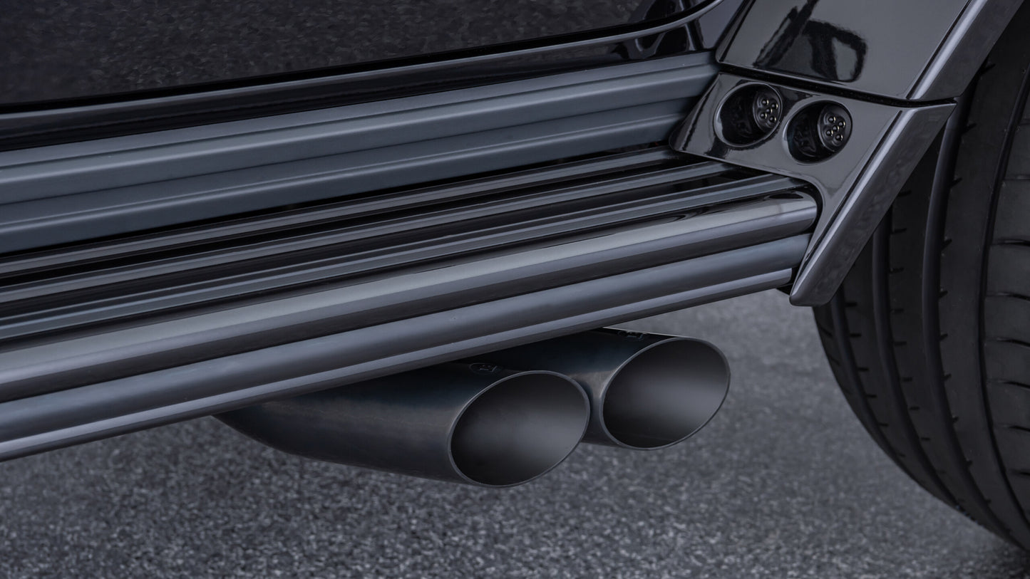 BRABUS G63 AMG (w463a) Sport exhaust system with actively controlled flaps