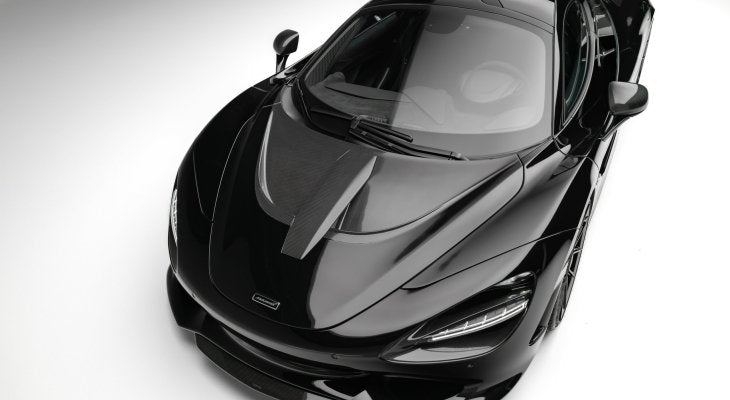 McLaren 750S / Spider Novitec N-Largo Trunk Lid (primed for painting / partial visible carbon)