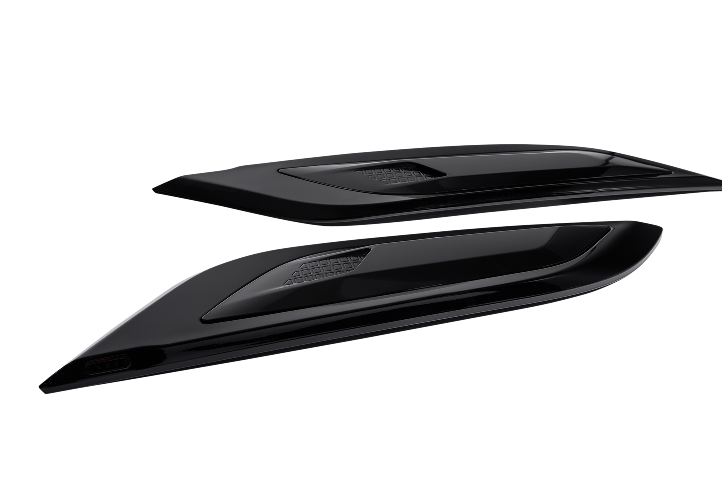 Land Rover Defender 90/110 2020+ Bonnet Vents 'Best of British' (gloss black)