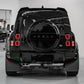 Land Rover Defender 90/110 2020+ Rear Wheel Cover - Premium Emboss URBAN