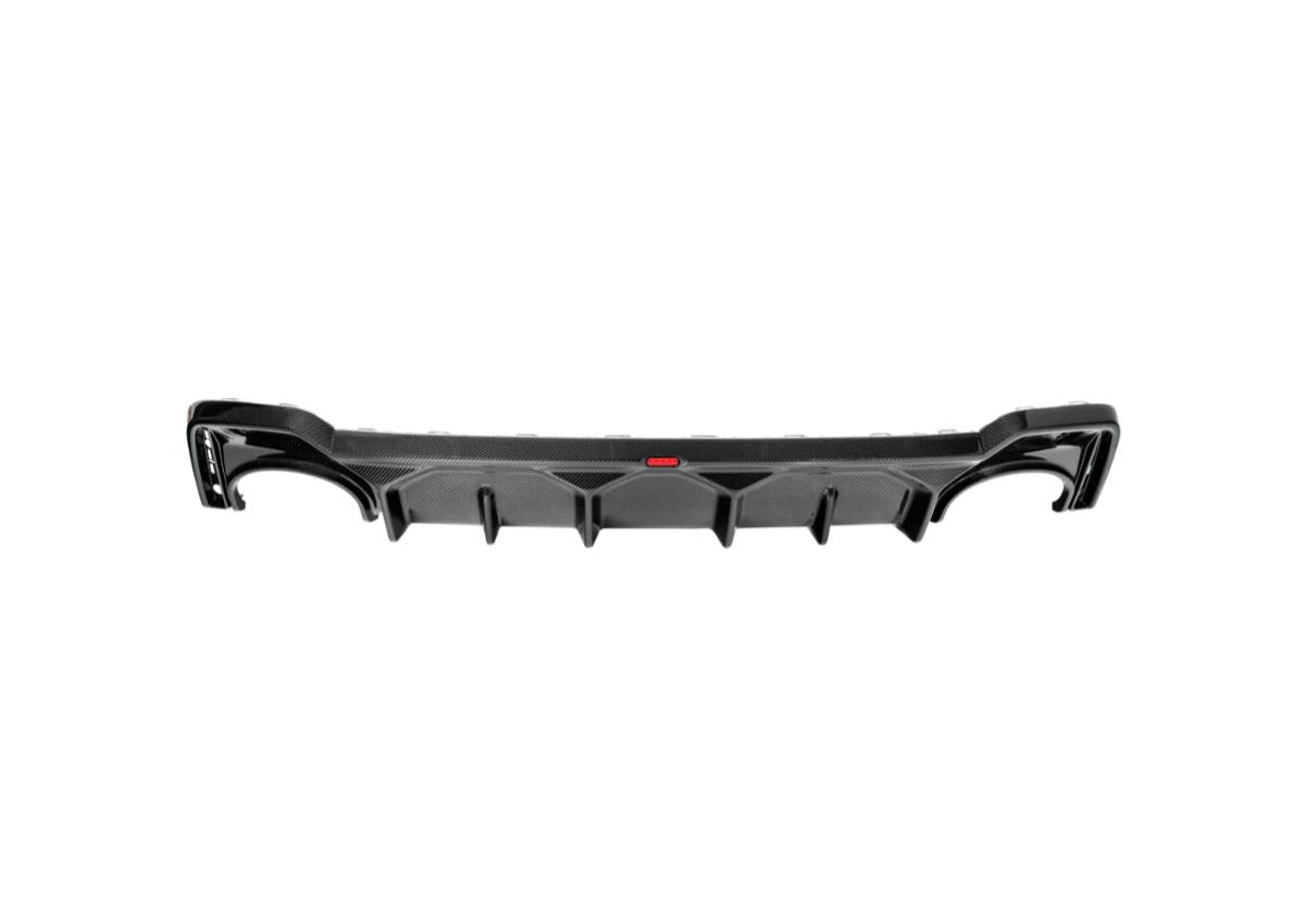 Audi RS6/RS7 C8 Rear Diffuser Assembly with Urban Branding Visual Carbon Fibre