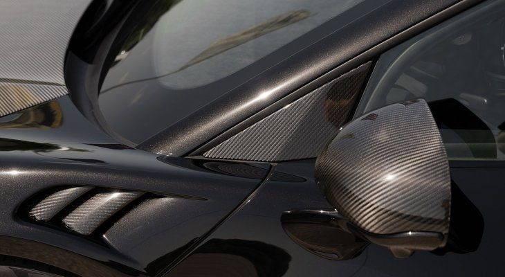 McLaren Artura Novitec Triangle Covers Side Windows