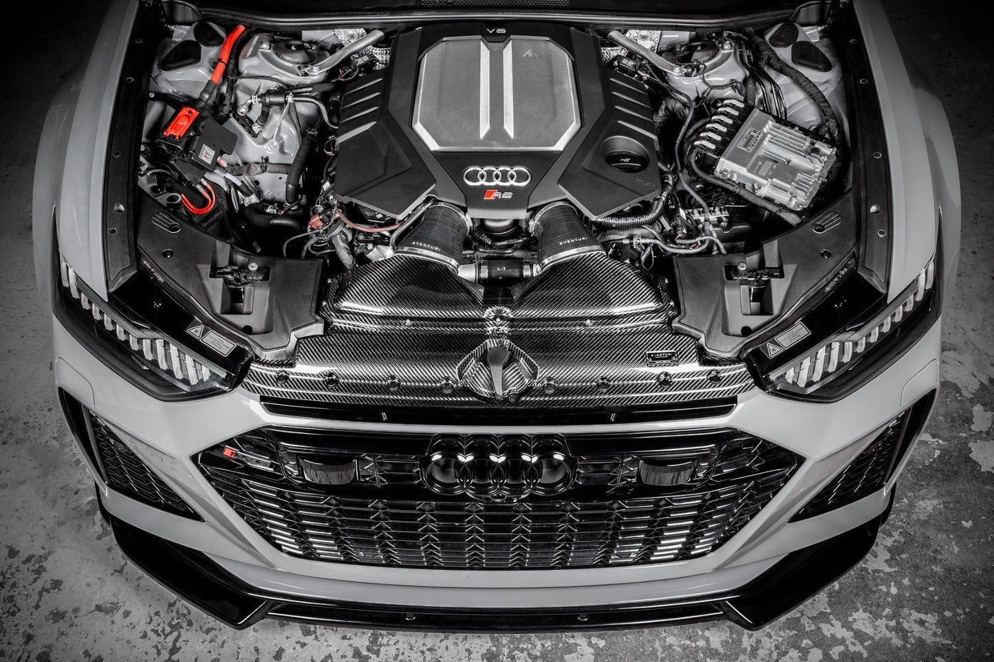 Audi C8 RS6 RS7 Black Carbon intake